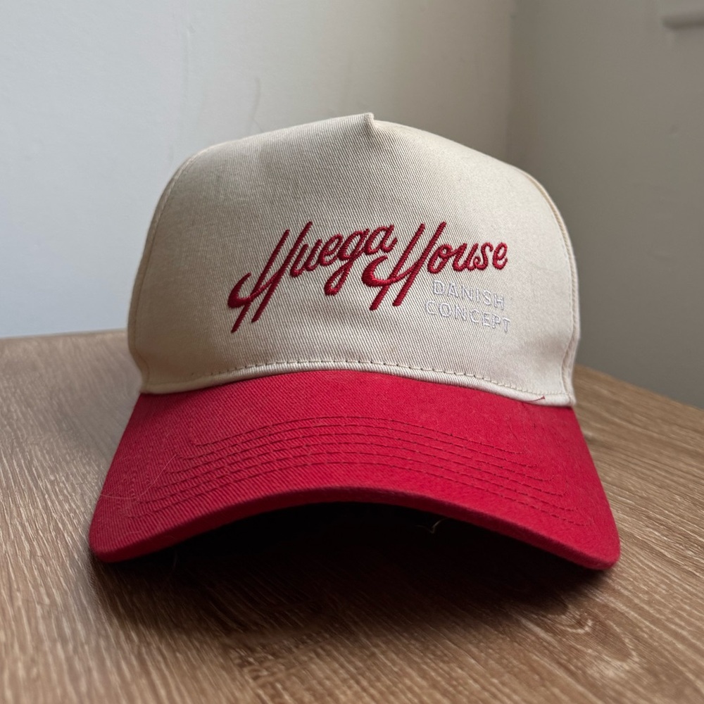 Red and Cream Men's Hat
